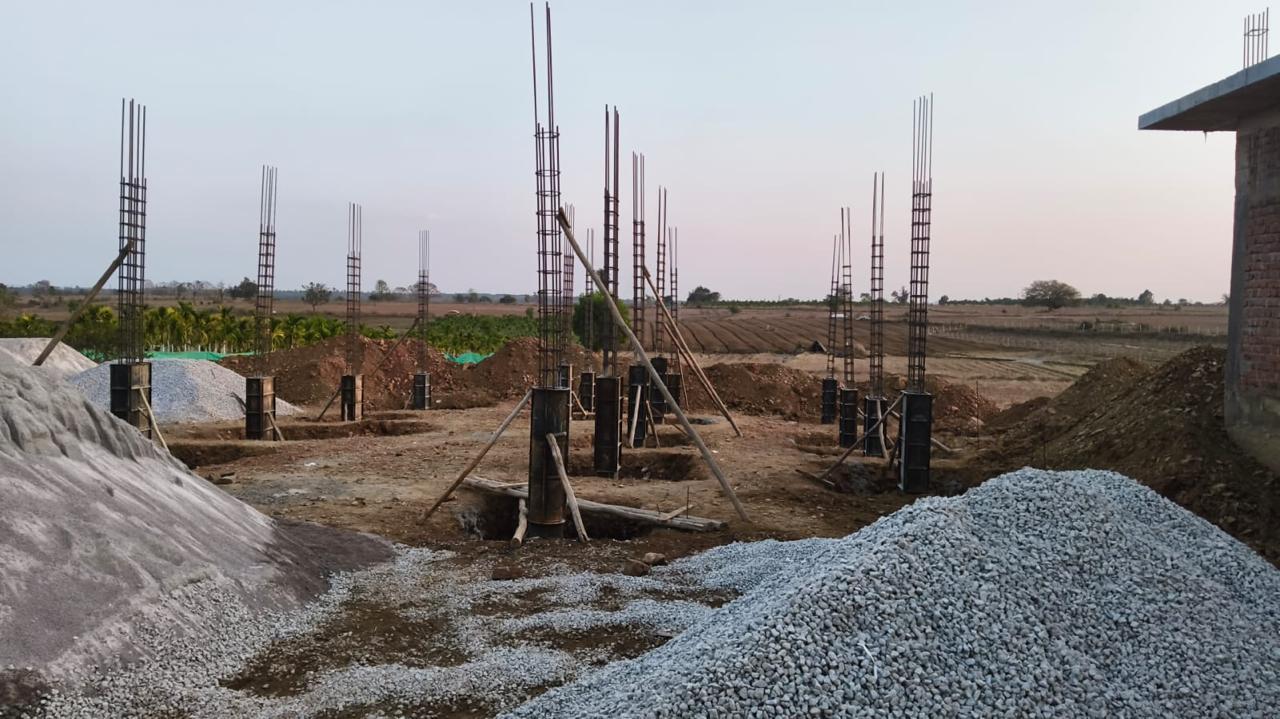 Residential Duplex Home Construction @ Private Client Haveri 2