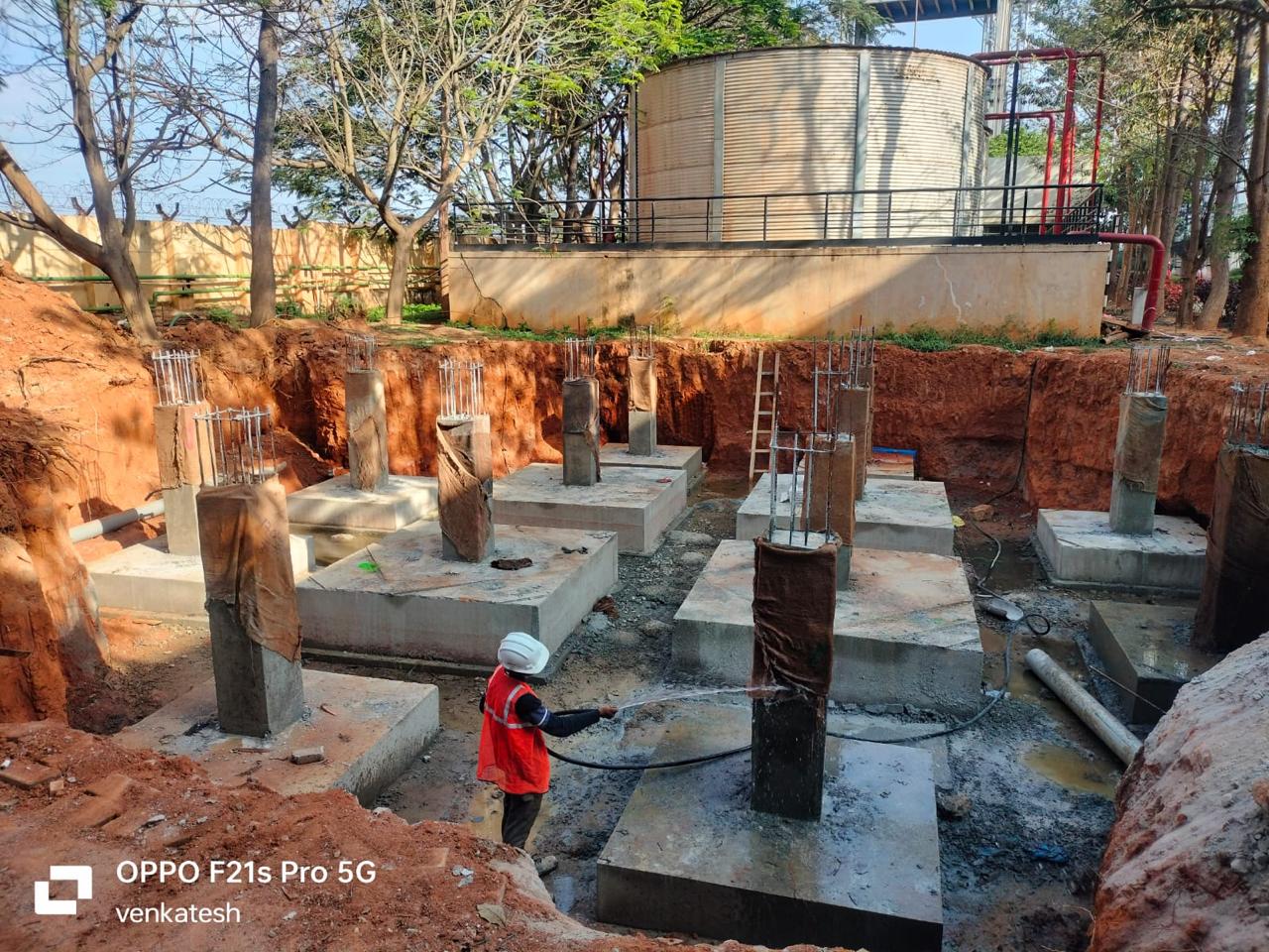 5000KL Water Tank @ ITC Limited Malur 1